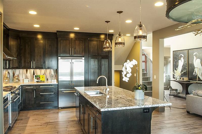 Home Plan - Kitchen - 4000 square foot Craftsman home