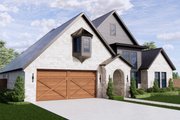 Tudor Style House Plan - 4 Beds 2.5 Baths 2324 Sq/Ft Plan #1096-91 