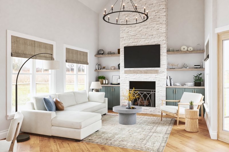 Architectural House Design - Interior - Other 2 for Farmhouse House Plan #119-459 - 4 bed, 4.5 bath