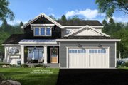 Craftsman Style House Plan - 4 Beds 3.5 Baths 2500 Sq/Ft Plan #51-1379 