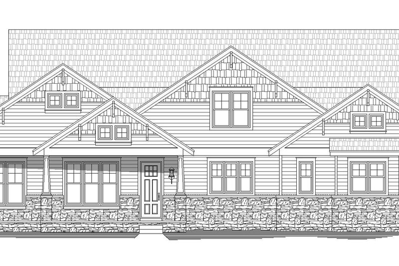 Dream House Plan - Exterior - Front Elevation 3 for Traditional House Plan #932-530 - 4 bed, 3.5 bath