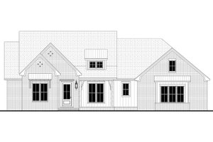 Exterior - Front Elevation 4 for Farmhouse House Plan #430-220 - 4 bed, 3 bath