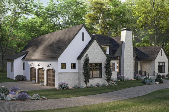 Exterior - Other Elevation for Cottage House Plan #455-784 - 3 bed, 2.5 bath