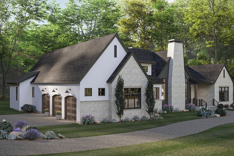 Architectural House Design - Exterior - Other Elevation for Cottage House Plan #455-784 - 3 bed, 2.5 bath