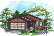 Ranch Style House Plan - 2 Beds 1 Baths 1183 Sq/Ft Plan #70-1016 