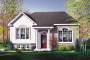 Traditional Style House Plan - 2 Beds 1 Baths 1033 Sq/Ft Plan #25-104 