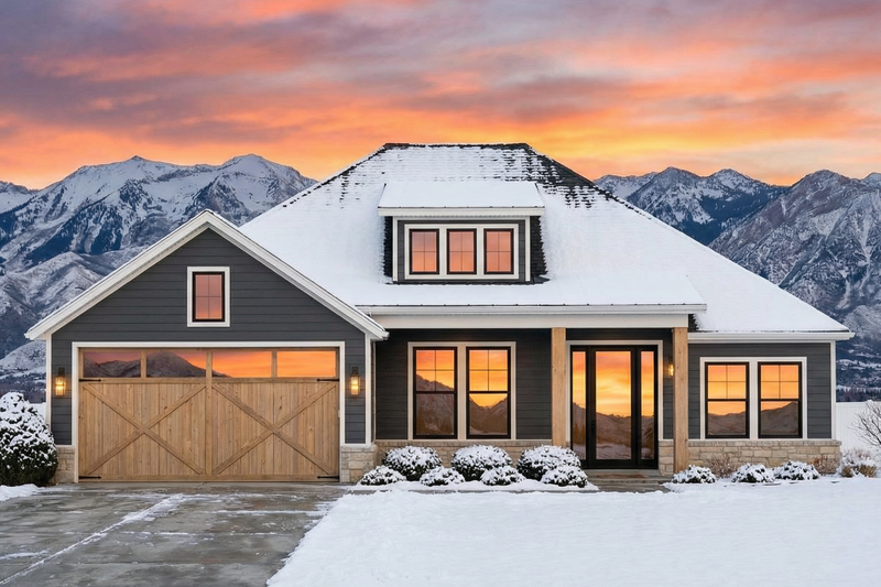 Dream House Plan - Exterior - Front Elevation 3 for Country House Plan #1096-114 - 3 bed, 2 bath
