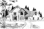 Traditional Style House Plan - 4 Beds 2.5 Baths 2779 Sq/Ft Plan #75-122 