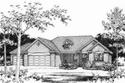 Country Style House Plan - 3 Beds 2.5 Baths 1635 Sq/Ft Plan #22-470 