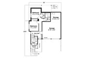 Contemporary Style House Plan - 3 Beds 3 Baths 1880 Sq/Ft Plan #124-1172 