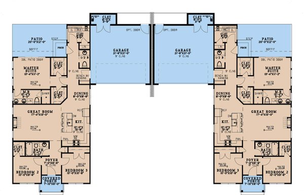 House Blueprint - Modern Floor Plan - Main Floor Plan #923-459
