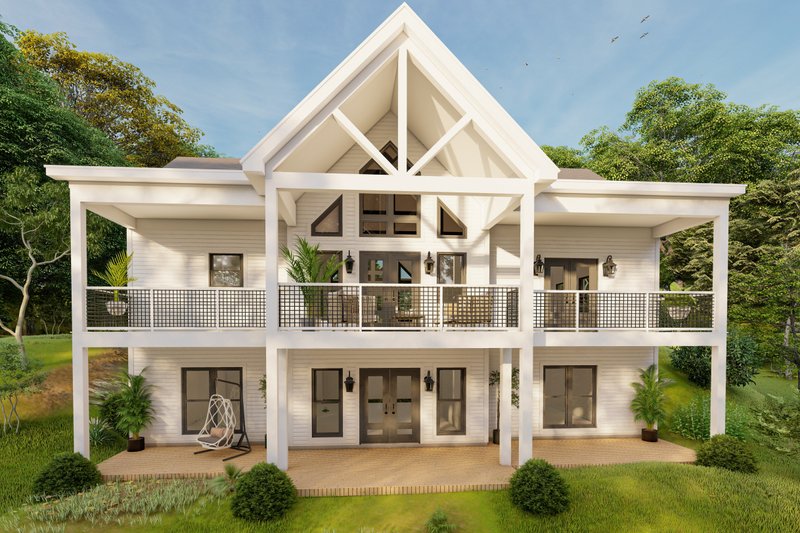 House Design - Exterior - Other Elevation for Craftsman House Plan #932-1085 - 3 bed, 2.5 bath
