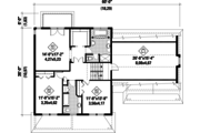 Country Style House Plan - 4 Beds 2 Baths 3362 Sq/Ft Plan #25-4688 