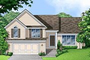Traditional Style House Plan - 3 Beds 2 Baths 1358 Sq/Ft Plan #67-633 