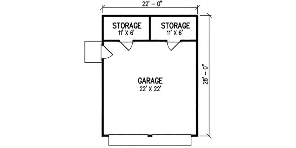 Traditional Floor Plan - Main Floor Plan #45-257