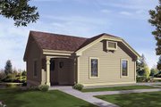 Cottage Style House Plan - 2 Beds 1.5 Baths 1142 Sq/Ft Plan #57-399 