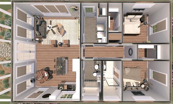 Country Floor Plan - Other Floor Plan #44-267