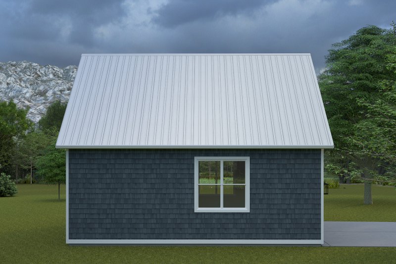 House Design - Exterior - Other Elevation 1 for Bungalow House Plan #1060-351, 0.5 bath