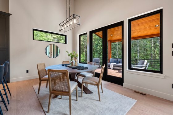 Interior - Dining Room for Contemporary House Plan #1070-215 - 3 bed, 3 bath