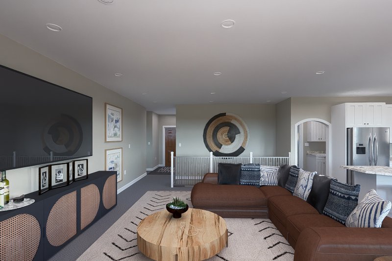 House Design - Interior - Family Room 1 for Traditional House Plan #1060-221 - 3 bed, 2 bath