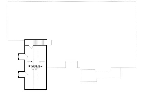 Floor Plan - Upper Floor for Craftsman House Plan #1058-221 - 3 bed, 3.5 bath