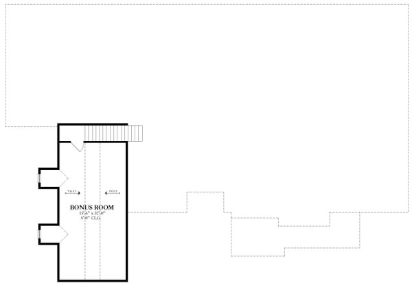 Home Plan - Craftsman Floor Plan - Upper Floor Plan #1058-221
