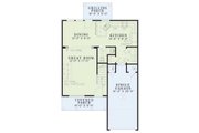 Country Style House Plan - 3 Beds 2.5 Baths 1251 Sq/Ft Plan #17-236 