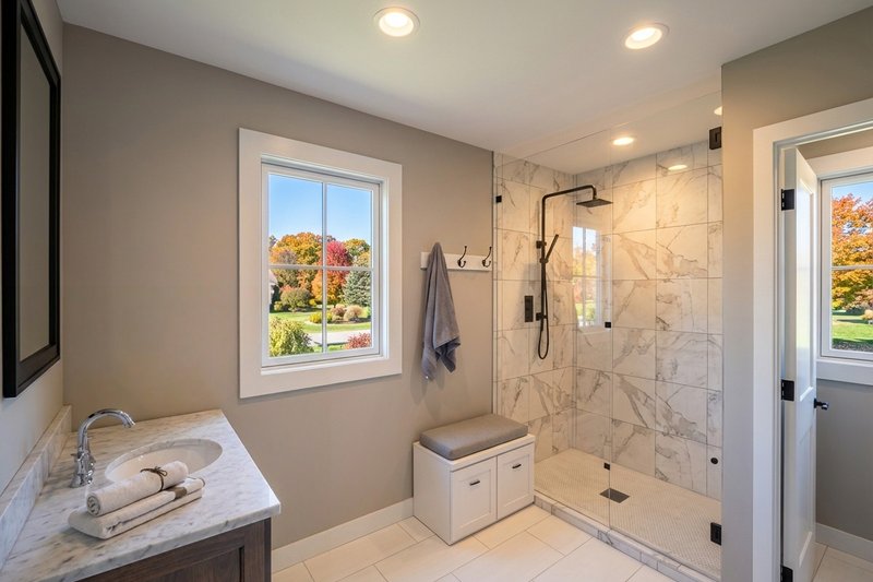 House Design - Interior - Master Bathroom 3 for Craftsman House Plan #51-1515 - 3 bed, 2.5 bath