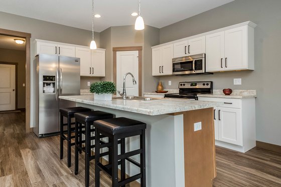 Interior - Kitchen for Traditional House Plan #70-1474 - 6 bed, 4 bath