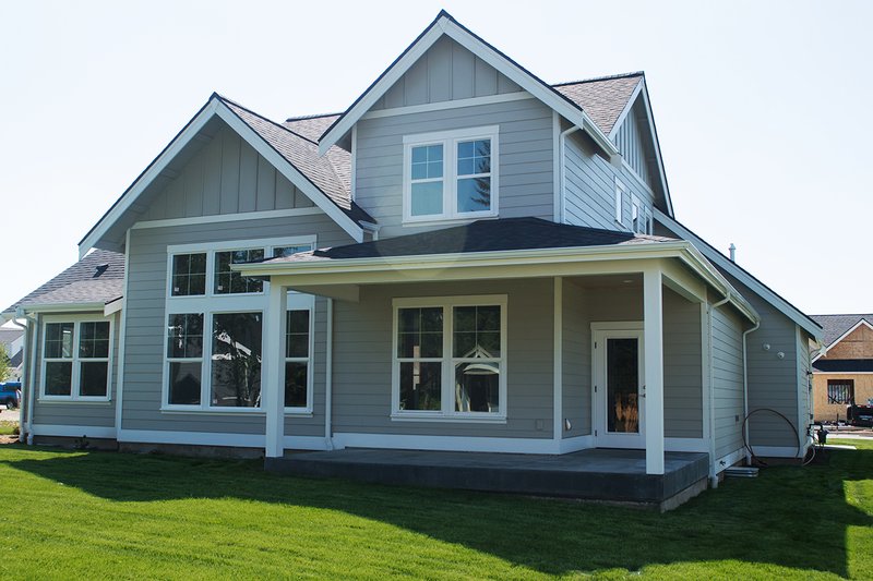 Architectural House Design - Exterior - Rear Elevation 1 for Farmhouse House Plan #1070-26 - 3 bed, 2.5 bath
