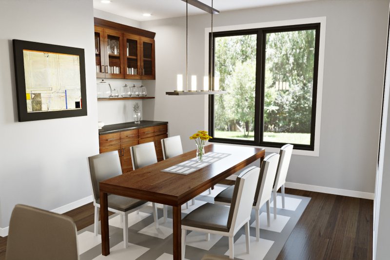 Dream House Plan - Interior - Dining Room for Prairie House Plan #48-1044 - 3 bed, 2.5 bath