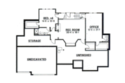 European Style House Plan - 4 Beds 5 Baths 3439 Sq/Ft Plan #67-442 