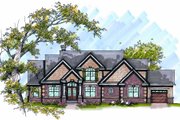 Bungalow Style House Plan - 4 Beds 3.5 Baths 3002 Sq/Ft Plan #70-996 