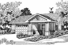 Bungalow Style House Plan - 0 Beds 0.5 Baths 900 Sq/Ft Plan #72-262