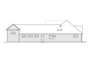 Exterior - Other Elevation 1 for Craftsman House Plan #124-1182 - 2 bed, 2.5 bath