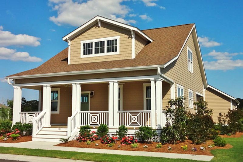 Home Plan - Exterior - Front Elevation 3 for Craftsman House Plan #461-18 - 3 bed, 2.5 bath