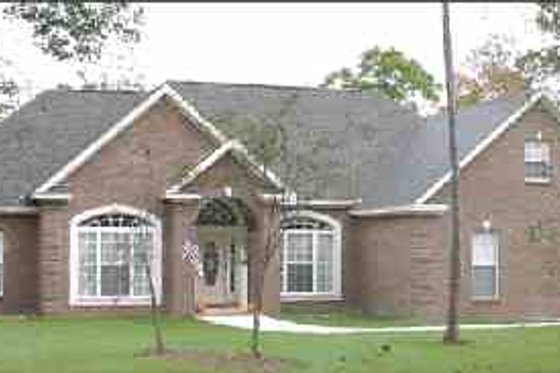 Exterior - Front Elevation for Traditional House Plan #63-115 - 4 bed, 2 bath