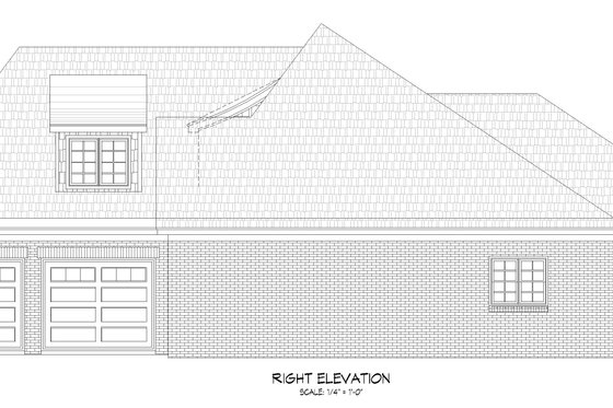 Exterior - Other Elevation 1 for Traditional House Plan #932-456 - 3 bed, 3.5 bath