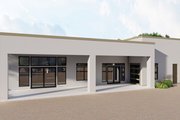 Contemporary Style House Plan - 4 Beds 4.5 Baths 2836 Sq/Ft Plan #53-744 