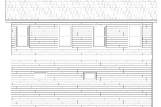 Exterior - Rear Elevation for Contemporary House Plan #932-885 - 1 bed, 1 bath