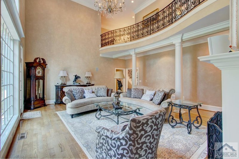 Architectural House Design - Interior - Family Room for Classical House Plan #137-300 - 4 bed, 4.5 bath