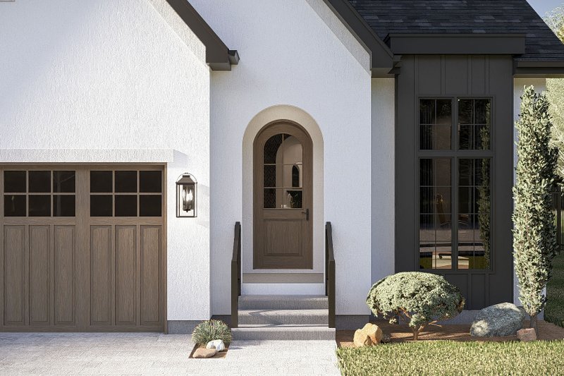 Architectural House Design - Exterior - Covered Porch for Cottage House Plan #455-778 - 3 bed, 2.5 bath