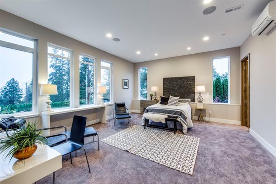 Interior - Master Bedroom for Contemporary House Plan #1066-24 - 3 bed, 4 bath