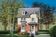 Victorian Style House Plan - 2 Beds 1.5 Baths 1152 Sq/Ft Plan #25-2002 