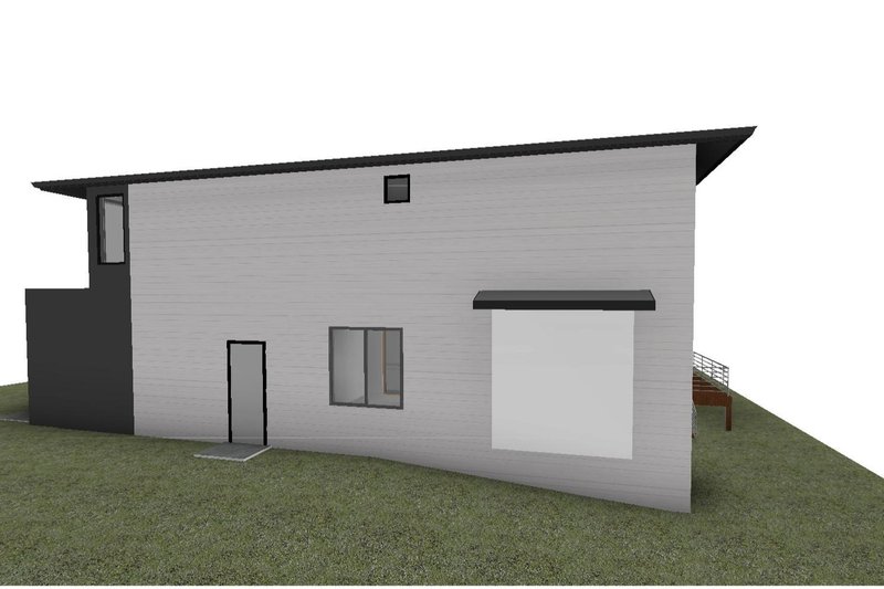 Dream House Plan - Exterior - Other Elevation for Modern House Plan #1066-215 - 4 bed, 4.5 bath
