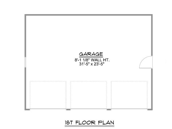 Country Floor Plan - Main Floor Plan #1064-53