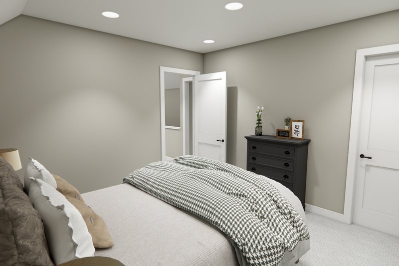 Home Plan - Interior - Bedroom for Bungalow House Plan #51-1408 - 3 bed, 2.5 bath