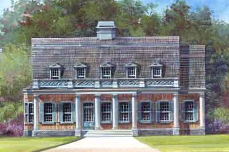 House Blueprint - Classical Photo Plan #119-155