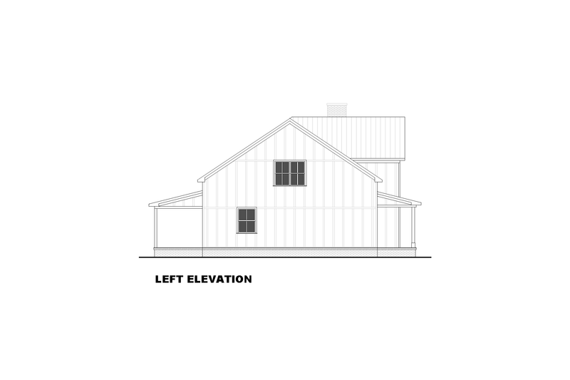 House Blueprint - Exterior - Other Elevation for Farmhouse House Plan #1117-30 - 3 bed, 2.5 bath