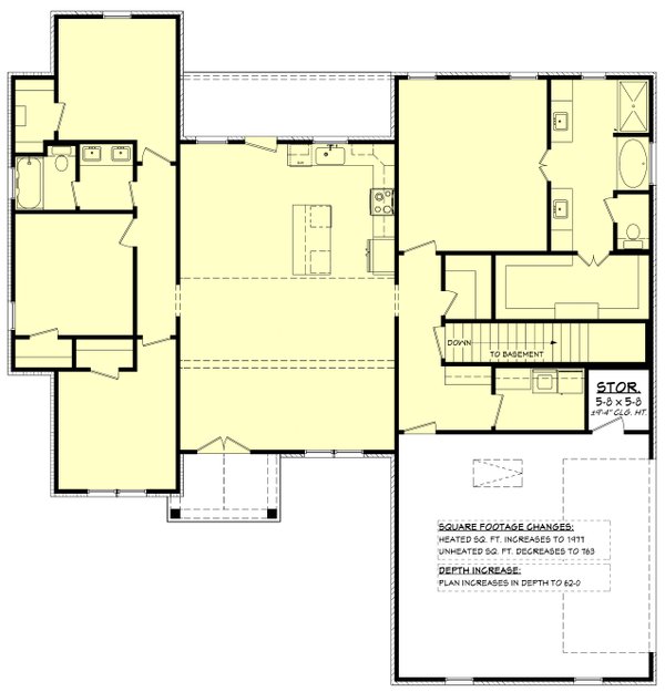 Traditional Floor Plan - Other Floor Plan #430-409